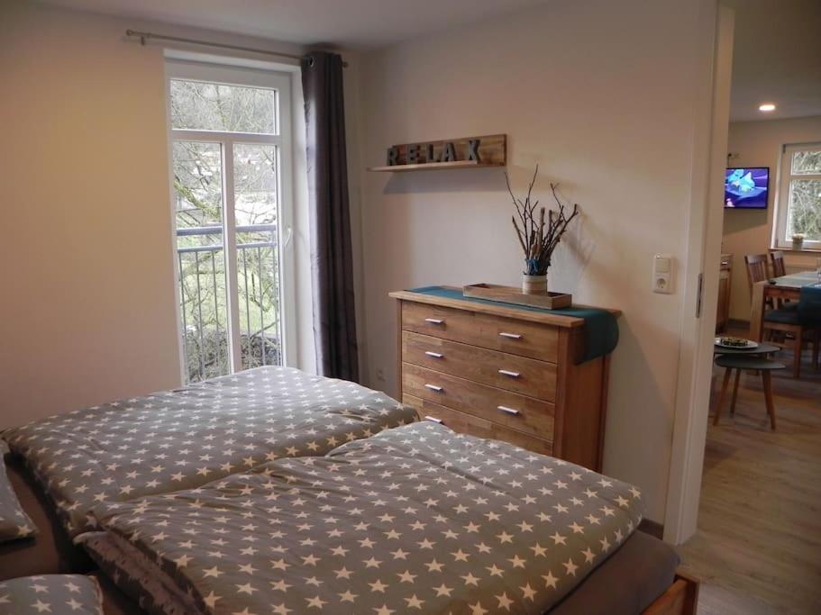 Ferienwohnung Tiererlebnishof Obermuehle Biebergemund Esterno foto