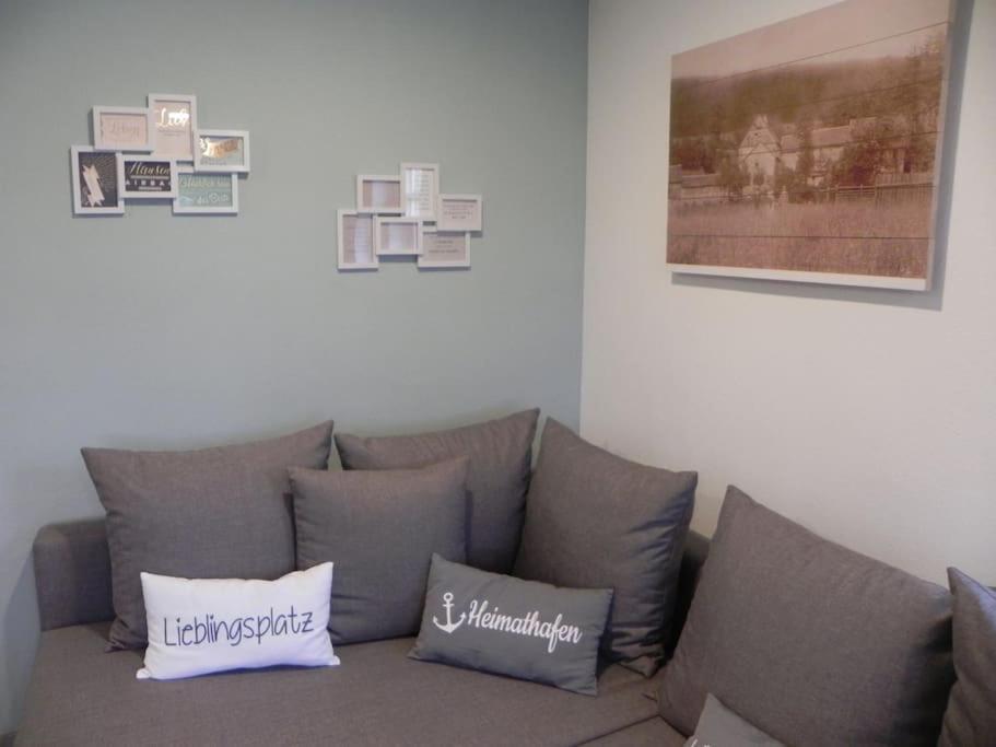 Ferienwohnung Tiererlebnishof Obermuehle Biebergemund Esterno foto
