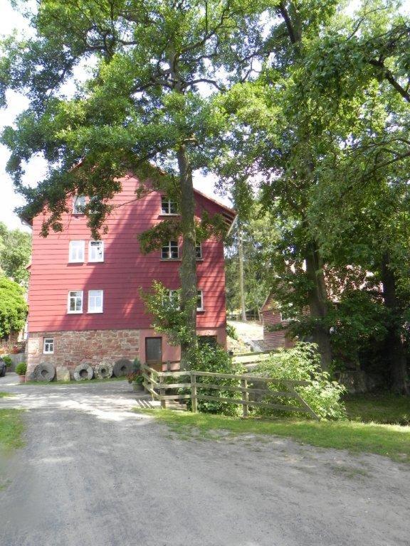 Ferienwohnung Tiererlebnishof Obermuehle Biebergemund Esterno foto