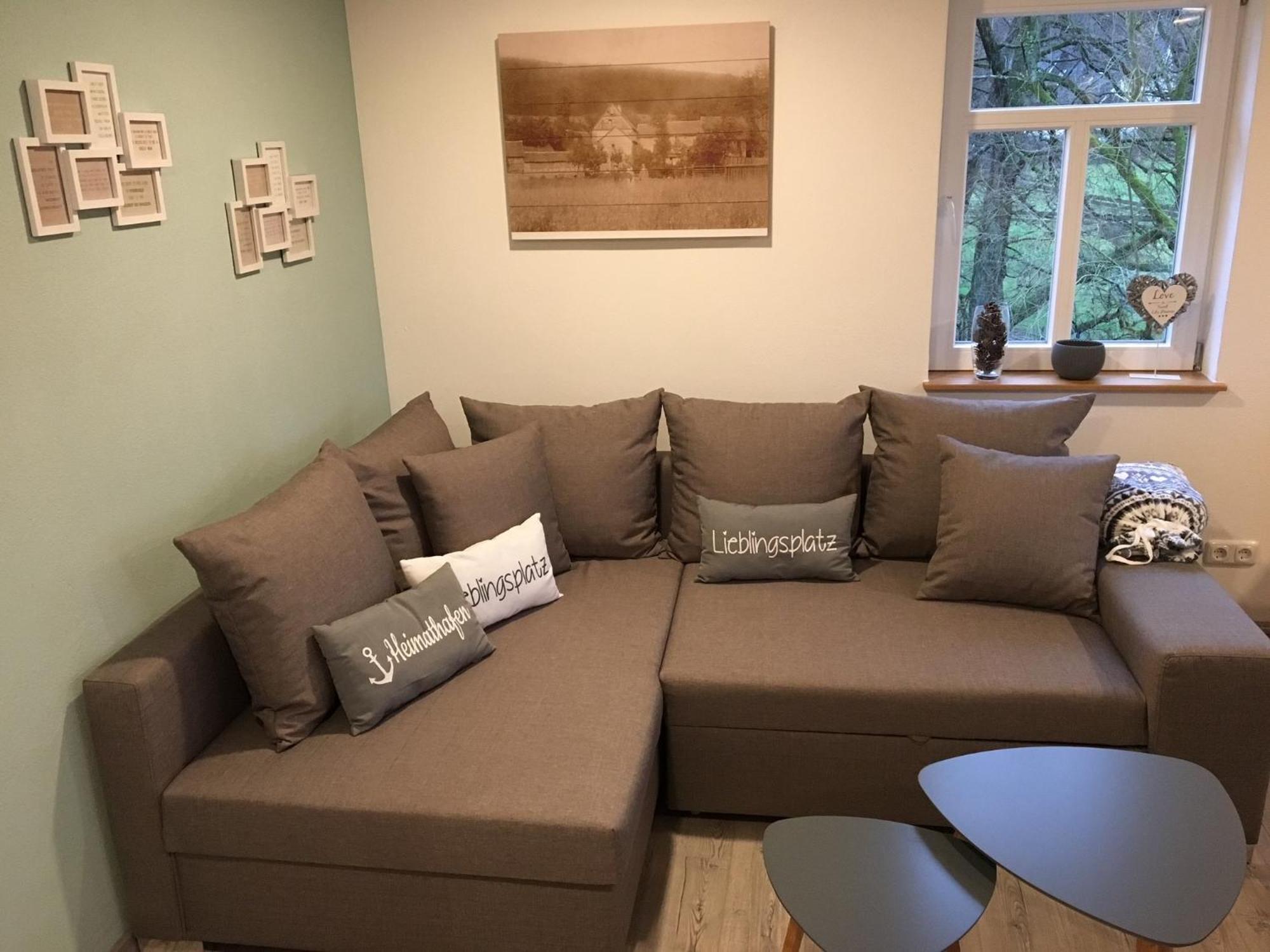Ferienwohnung Tiererlebnishof Obermuehle Biebergemund Esterno foto