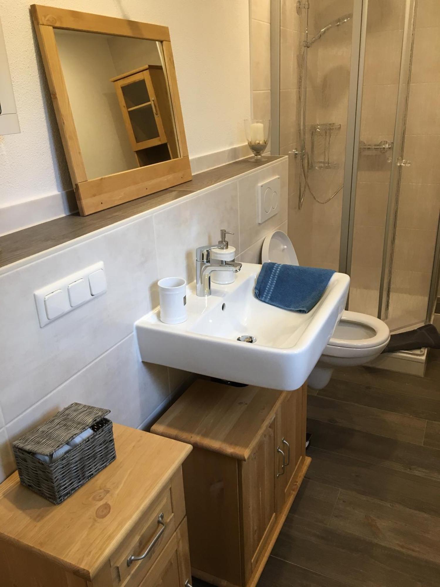 Ferienwohnung Tiererlebnishof Obermuehle Biebergemund Esterno foto